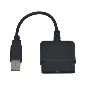 10 шт. Высококачественный 0,2 м USB-адаптер-Конвертер Кабель для Игрового контроллера Для PS2 Для PS3/PC Видео Кабель Игровые Аксессуары