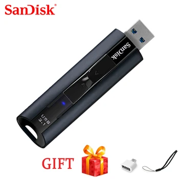100% SanDisk Флешка памяти Usb Stick CZ880 Extreme PRO 128 ГБ USB 3,1 Твердотельный флэш-накопитель 256 ГБ Флеш-накопитель Высокой Скорости 420 МБ/с.