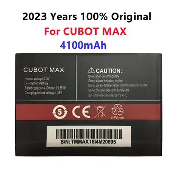 100% Новая батарея CUBOT MAX 4100 мАч, запасная резервная батарея для мобильного телефона CUBOT MAX в наличии