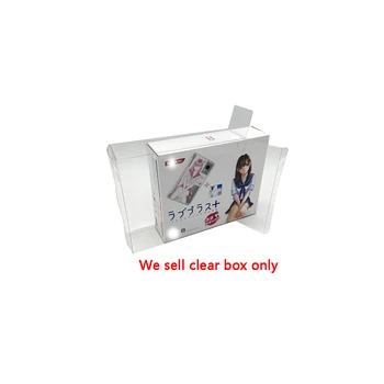 10ШТ ПЭТ Прозрачная пластиковая Защитная Коробка Для NDSI LL for LOVE PLUS Display collection чехол для хранения коробка
