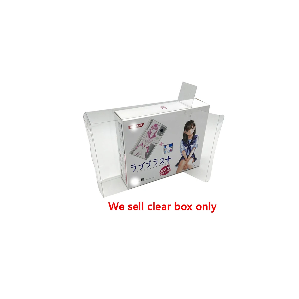 10ШТ ПЭТ Прозрачная пластиковая Защитная Коробка Для NDSI LL for LOVE PLUS Display collection чехол для хранения коробка