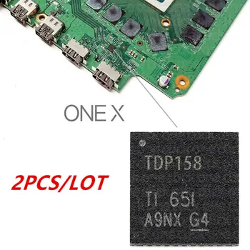 2 шт., совместимый с HDMI микросхемой управления, таймер TDP158, запчасти для ремонта консоли Xbox One X, аксессуары