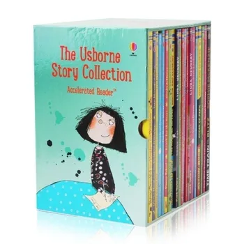 20 книг/комплект Книг на английском языке для детей, Детские книги с картинками, Коллекция книг на английском языке, Книга детских историй
