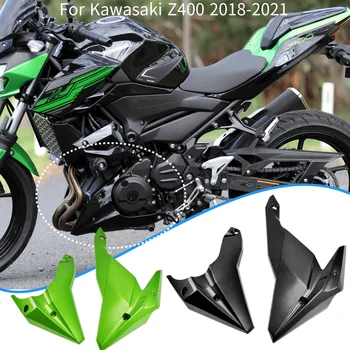 2020 Z400 Аксессуары для Мотоцикла, Нижний Спойлер Двигателя, Обтекатель для Kawasaki Z 400 Z-400 2018-2023, Защитная Крышка двигателя