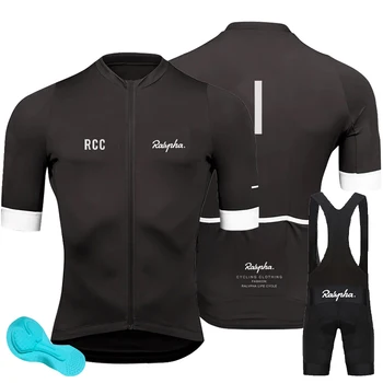 2023 Летняя Мужская Велосипедная Рубашка с коротким рукавом 2023 Рафаэлевая Велосипедная Одежда Для Горных Видов Спорта на открытом Воздухе RCC Велосипедные Шорты На Подтяжках