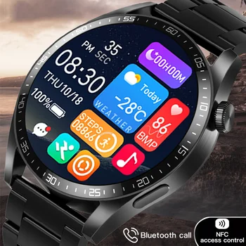 2023 Новые Смарт-часы HW3 Pro Мужские Часы NFC Bluetooth Вызов Беспроводное Зарядное Устройство Голосовой Помощник Спортивные Умные Часы Бесплатная Доставка Лучшие