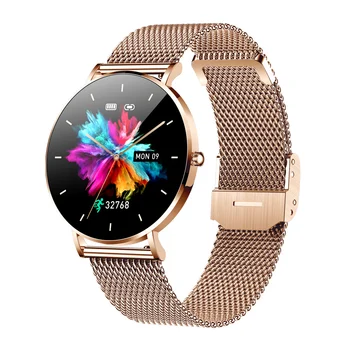 2023 Новые Смарт-часы Для Женщин С Полным Сенсорным экраном Bluetooth IP67 Водонепроницаемые Женские Часы Спортивный Фитнес-Трекер Smartwatch Best