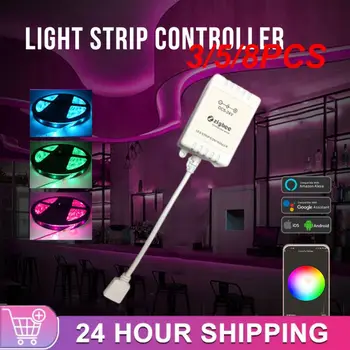3/5/8 шт 60 м RGB светодиодные Контроллеры Портативных полосовых ламп, легкий, простой в использовании Контроллер полосы света Zigbee