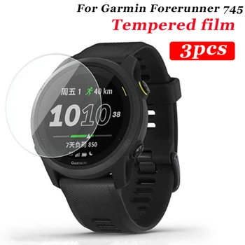 3 шт. защитная пленка из закаленного стекла для Garmin Forerunner 745 Sport Smart Watch браслет защитные пленки