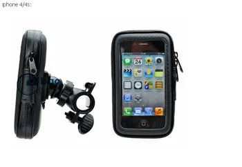 50шт Мотоцикл Велосипед Водонепроницаемый 360 ° Велосипедный Чехол для телефона Держатель Всех мобильных телефонов для iPhone Xs Xr X 8 7 Samsung S9 S8 S7 S