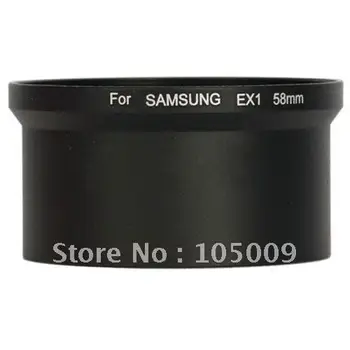 58 мм 58 мм крепление фильтра, переходное кольцо для объектива Samsung EX1 EX-1 TL-500