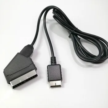 6 футов/1,8 м RGB Scart Кабель Для Sony Playstation PS2 PS3 TV AV Замена Провода Подключения Игрового Шнура для Консолей PAL/NTSC