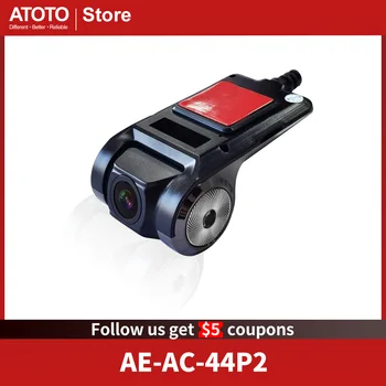 ATOTO HD Dash Cam Для автомобиля 1080P USB DVR Камера на приборной панели Sony Сенсорная Запись изображения Видео 256G На конце камеры автомобиля AE-AC-44P2