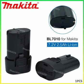 BL7010 Makita 7,2 В 2500 мАч Литий-ионная Аккумуляторная Батарея TD090D 100% Новая для Makita DF030D DF330D TD021 ML704 194355-4 194356-2