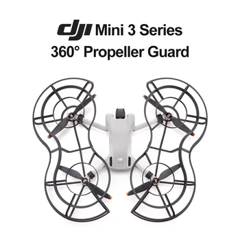 DJI Mini 3 и Mini 3 Pro серии 360 ° Защита пропеллера Оригинальные аксессуары, полезные для начинающих, повышают безопасность полета, предотвращают повреждения