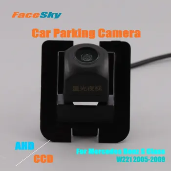 FaceSky Высококачественная Автомобильная Парковочная Камера Для Mercedes Benz S Class W221/W222/W223 Камера заднего вида AHD/CCD 1080P Аксессуары Для Приборной панели