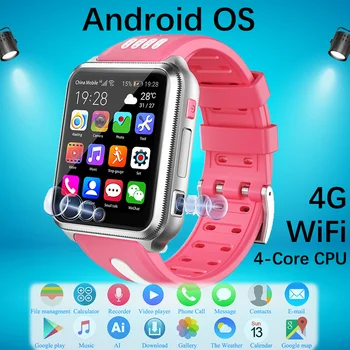 H1 4G ALL NET GPS Wifi Местоположение Студенческие Детские Смарт-часы GOOGLEPLAY Android OS Часы Bluetooth Smartwatch SIM-карта для Мальчиков и Девочек по Вызову