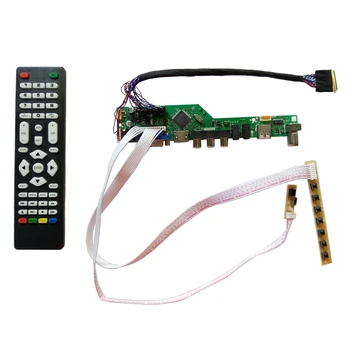 HDMI-совместимый USB AV VGA ATV PC ЖК-контроллер для 10,1-дюймового экрана монитора 1024x600 B101AW07 LED LVDS