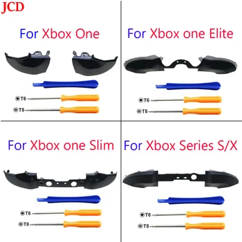 JCD 1 комплект запасных частей для кнопки запуска бампера LB RB для Microsoft для Xbox One Контроллер для XboxOne контроллер и инструмент