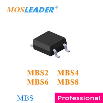 Mosleader 3000 шт. MBS2 MBS4 MBS6 MBS8 MBS SOP4 Китайский высококачественный мостовой выпрямитель 200 В 400 В 600 В 800 В 0.8A 800mA