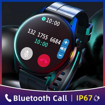 NFC Смарт-Часы Мужские GT3 Pro AMOLED 390*390 HD Экран Частота сердечных сокращений Bluetooth Вызов IP68 Водонепроницаемые Смарт-часы Для Huawei Xiaomi 2022