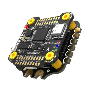 SpeedyBee F405 Стек контроллера полета F405V3 3-6 S FCESC Стек FPV BMI270 BLHELIS 30x30 Совместимый с Bluetooth Стек