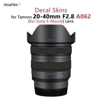 Tamron 2040 F2.8 FE Наклейка На Объектив, Наклейка На Кожу Для Tamron 20-40 мм F/2.8 Di III VXD, Защитное Покрытие Для объектива, Защитная пленка