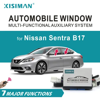 Для Nissan Sentra B17 Автомобильный электростеклоподъемник Комплект стеклоподъемников с оригинальным пультом дистанционного управления