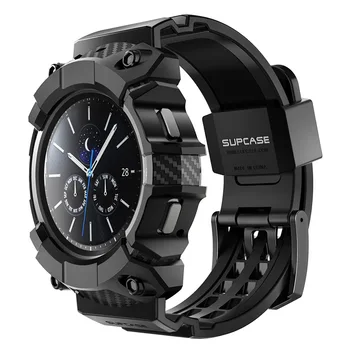 Для Samsung Galaxy Watch 4 Classic Case 46 мм (выпуск 2021 года) SUPCASE UB Pro Прочный защитный чехол с ремешками для часов
