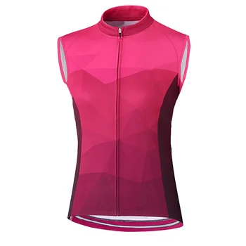 Женский сухой дышащий цветной жилет из джерси для велоспорта, Летняя гоночная одежда для велоспорта Без рукавов, MTB, дорожные топы, Футболка 2021
