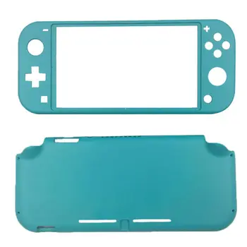 Заменяемая Полная рамка корпуса, Передняя задняя Верхняя Нижняя крышка, лицевая панель для Nintendo Switch Lite - Бирюзовый