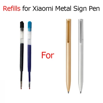 Заправка для ручек Xiaomi Mijia Metal Sign 0,5 мм Черный/Синий замена Заправки Для ручек Xiaomi для письма Metal Sign pen (БЕЗ Xiaomi)