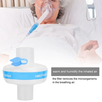 Искусственный Носовой композитный фильтр Влажный теплообменник Дыхательный аппарат Анестезиологический аппарат Фильтрующий аппарат Медицинские Аксессуары