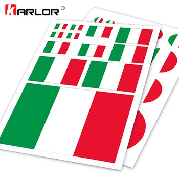 Итальянский флаг Италия IT Ho Авто Набор наклеек на мотоцикл, Наклейка с царапинами, чехол для Ipad, Рулевой блокнот, Удобный Автомобильный стайлинг