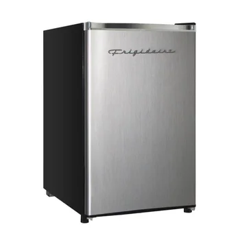 Компактный холодильник Frigidaire объемом 4,5 кубических фута с хромированной отделкой - EFR492, Платина
