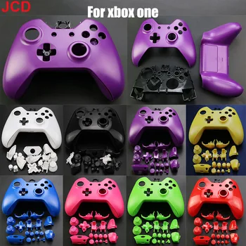 Комплект корпуса беспроводного контроллера JCD, корпус, полный комплект лицевых панелей, комплект модов, кнопки и внутренняя рамка для Xbox One