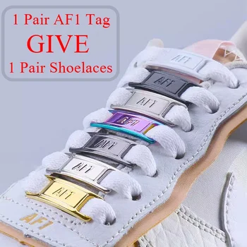 Металлическая бирка AF1 с индивидуальным дизайном для кроссовок AF1, брелоки для шнурков с оригинальными шнурками, красочные аксессуары для шнурков