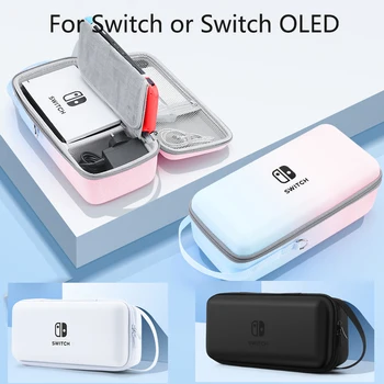 Новая портативная сумка для хранения Nintendo Switch/OLED, портативный чехол для переноски, дорожная сумка для игровых аксессуаров для консоли Nintendo Switch