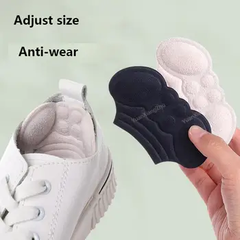 Новые защитные накладки на каблук для женской обуви, защита от падения каблука и противоизносные накладки для обуви на высоком каблуке, Регулирующие Размер Обуви, Стельки