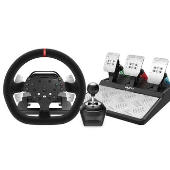 Оптовая продажа PXN V10 Ps4 Driving Racing Gaming Рулевое колесо с Обратной Связью по Усилию с Педалями сцепления для Ps4, серии Xbox, ПК