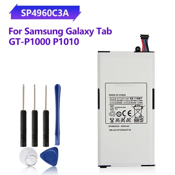 Оригинальный аккумулятор для планшета SP4960C3A Samsung GALAXY Tab P1000 P1010, аутентичный аккумулятор 4000 мАч