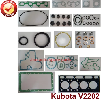 полный ремонт Капитальный ремонт двигателя полный комплект прокладок для двигателя Kubota: V2202