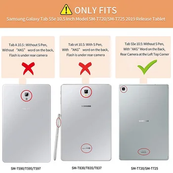 Принципиально Для Samsung Galaxy Tab S5e 10,5 T720 T7252019 Чехол Для Samsung Tab S5e 10,5 Вращающийся На 360 Градусов Чехол-книжка с Откидной Подставкой Из Искусственной Кожи