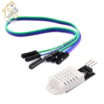 Цифровой датчик температуры/влажности DHT22 AM2302 Модуль + печатная плата с кабелем для Arduino Electronic DIY