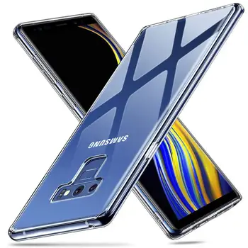 Чехол Для Samsung Galaxy Note 9 Note 8 TPU Силиконовый Прочный Прозрачный Бампер Мягкий Чехол для Samsung Galaxy Note 5 4 Задняя крышка